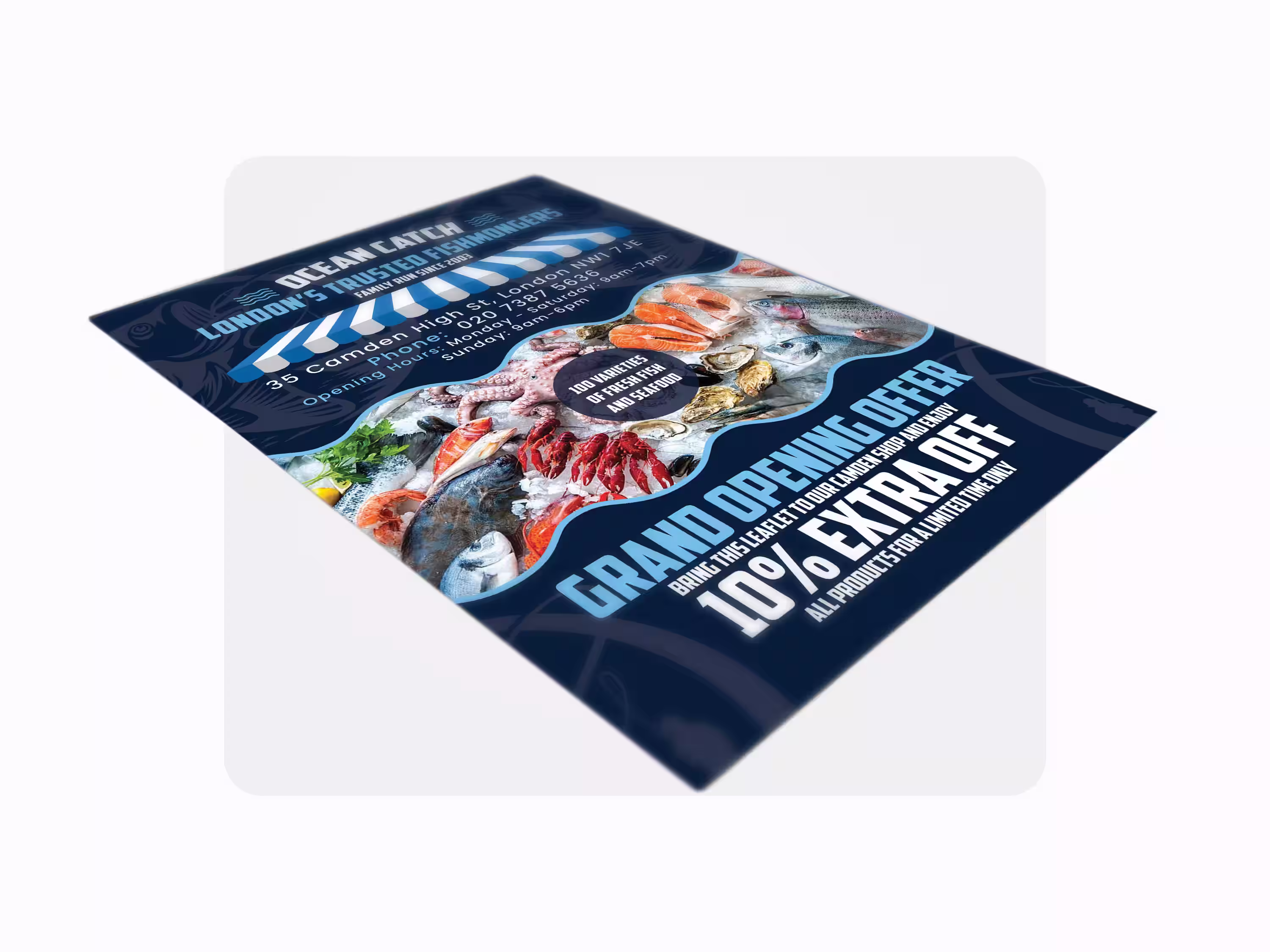 Leaflet design example 4