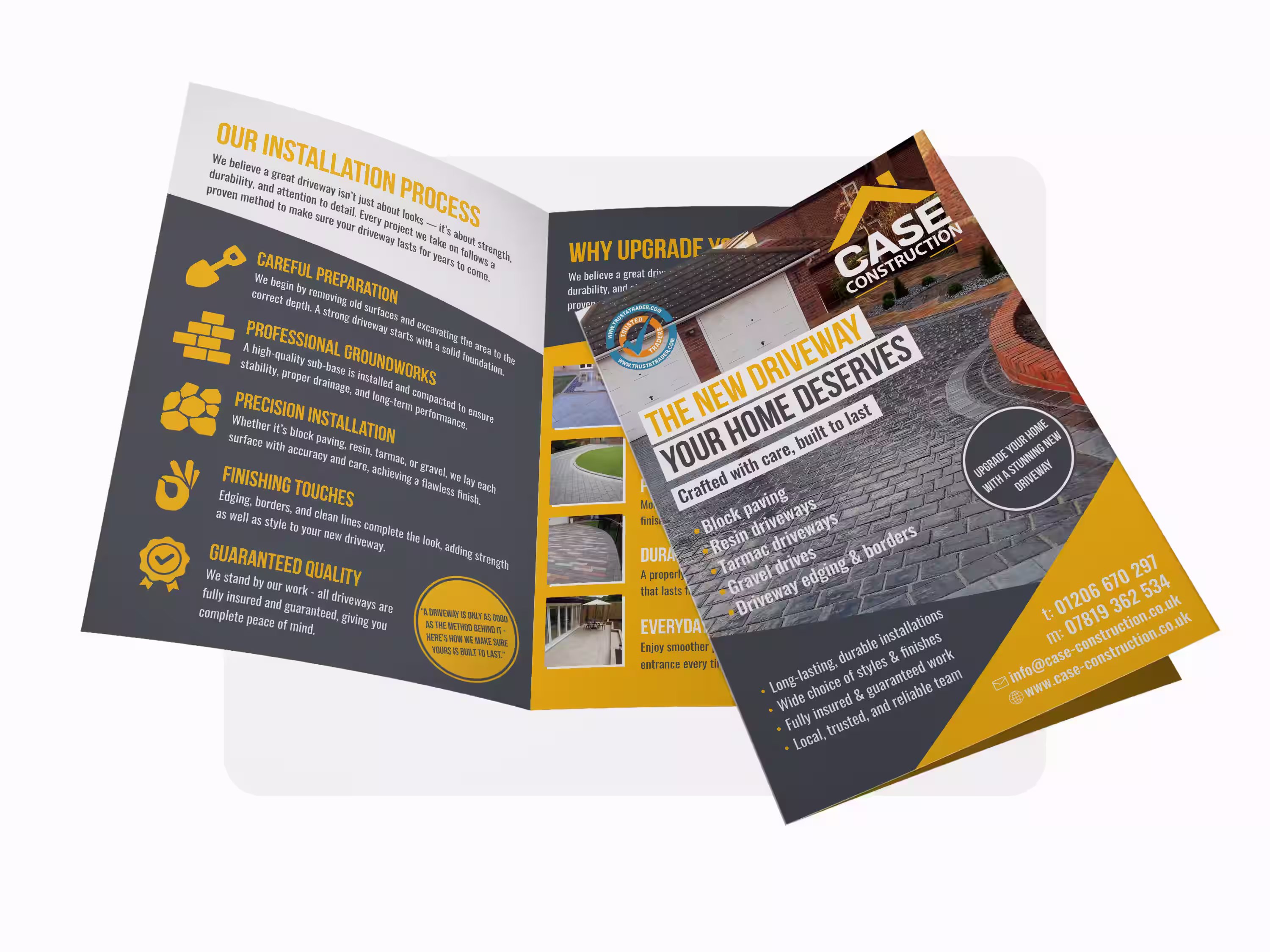 Leaflet design example 9